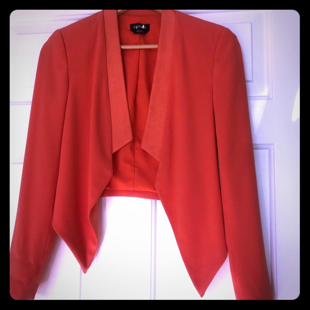 Bebe orange jacket